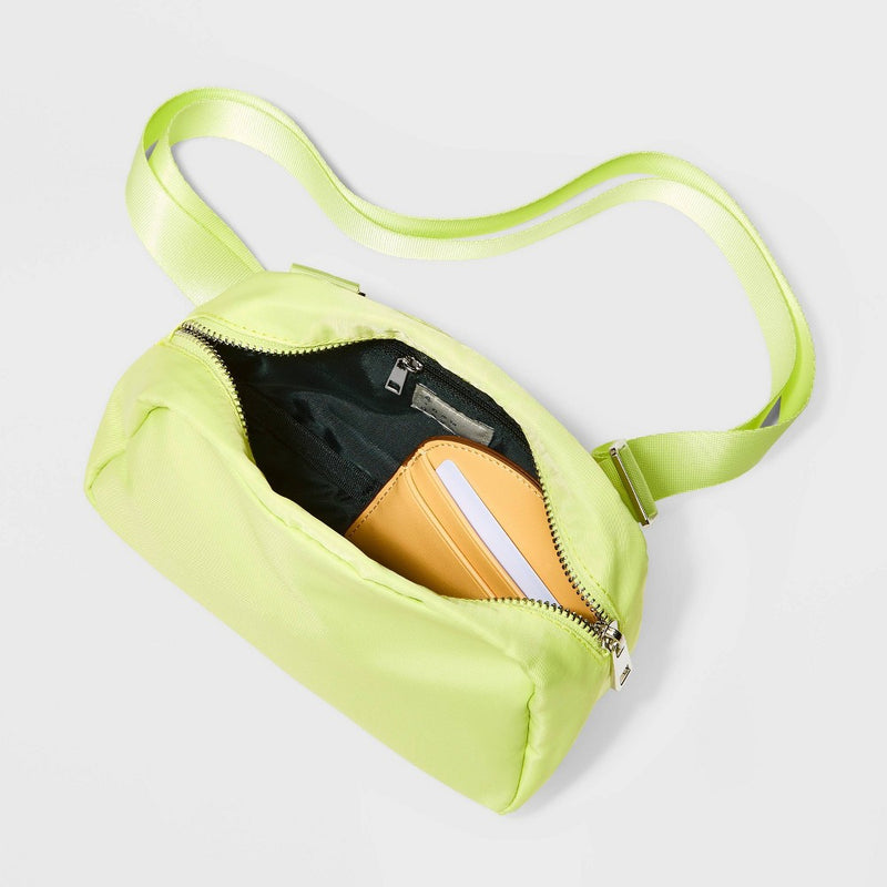 Dome Camera Crossbody Bag - A New Day Lime Green