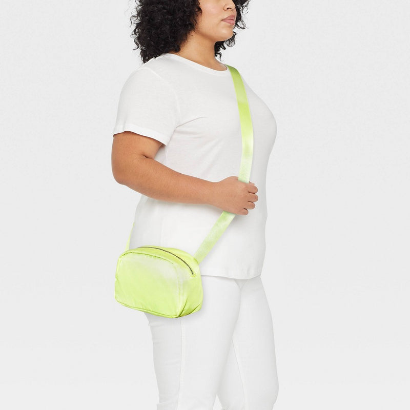 Dome Camera Crossbody Bag - A New Day Lime Green