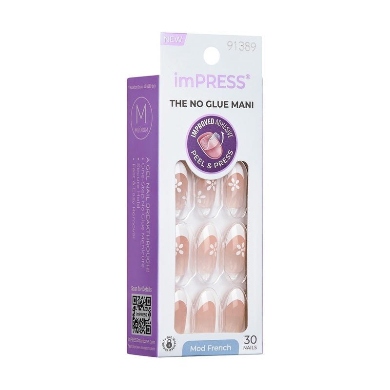 imPRESS Press-On Manicure Fake Nails - Fearless - 33ct