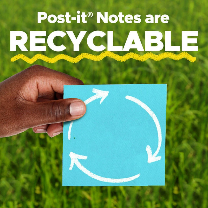 Post-it 5pk 3" x 3" Pop-Up Notes 100 Sheets/Pad - Neon
