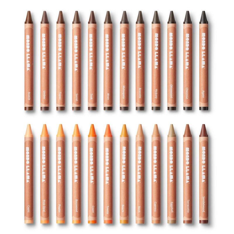 24ct Hues of You Crayons - Mondo Llama