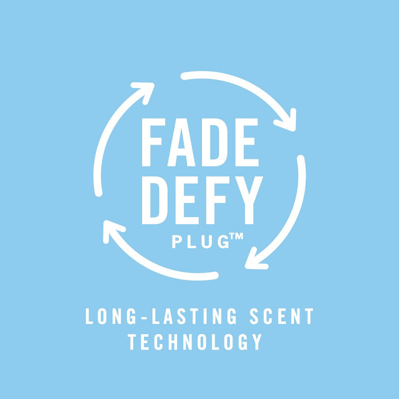 Febreze Odor-Fighting Fade Defy Plug Air Freshener - Sweet Peony - 0.87 fl oz