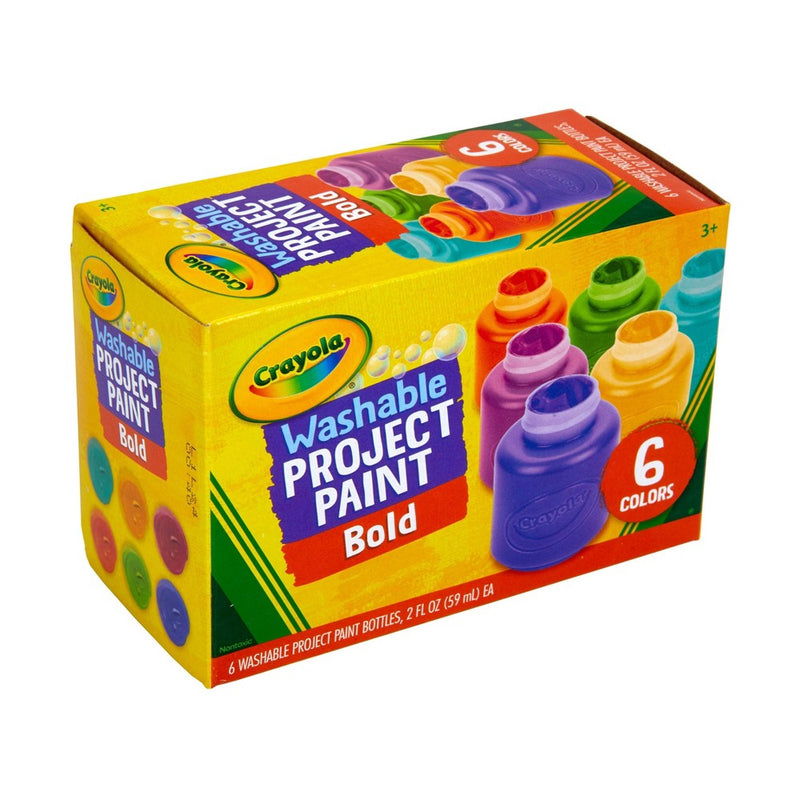 Crayola 6ct Washable Project Paint