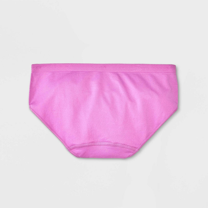 Girls' 5pk Seamless Chevron Hipster - All In Motion L (LOCAL PICKUP ONLY)