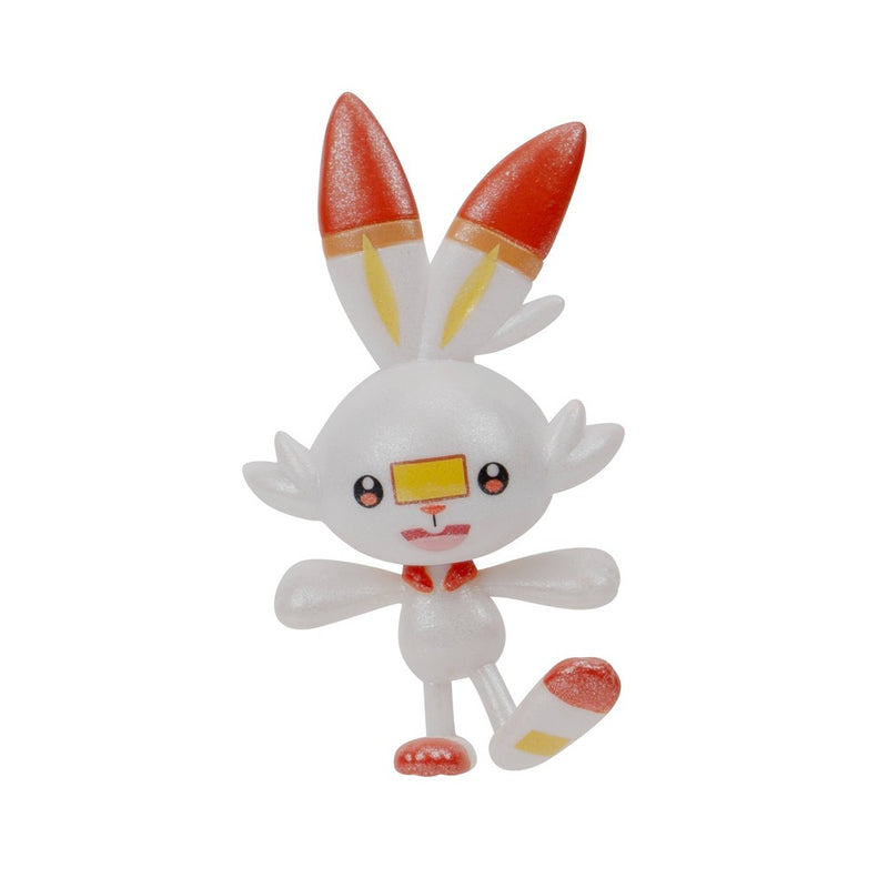 Pokemon Scorbunny, Raboot, and Cinderace Select Evolution Action Figure Set