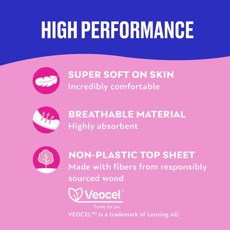Carefree Ultra Thin Overnight Pads with Wings -40ct