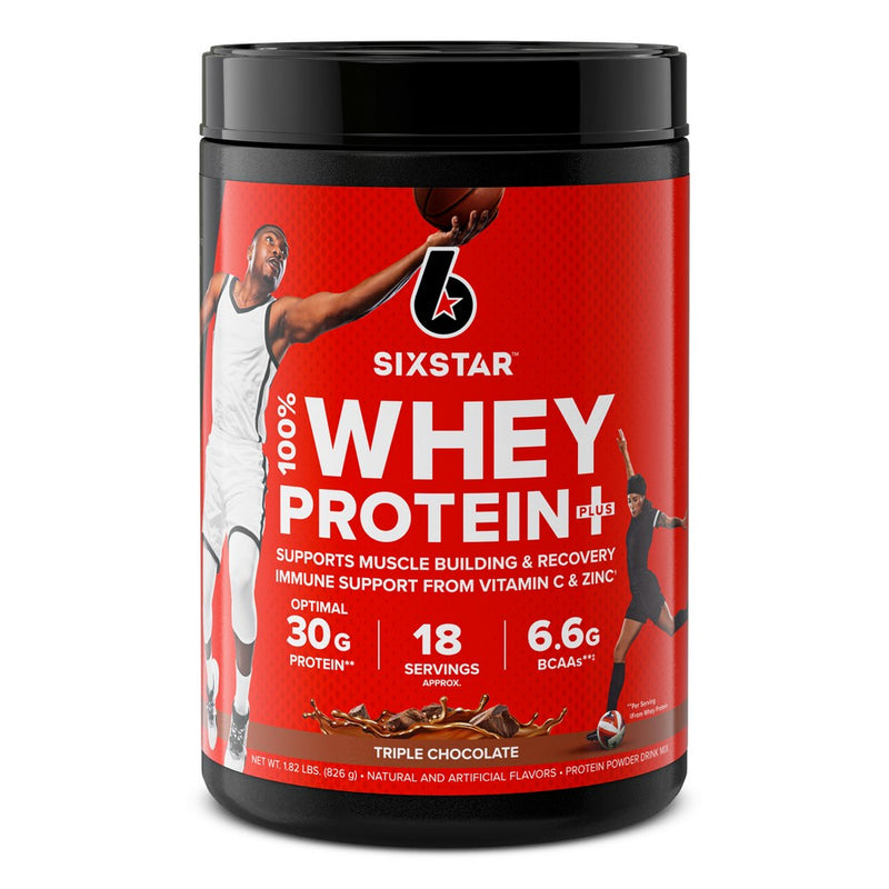 Six Star 100% Whey Protein Plus - Triple Chocolate