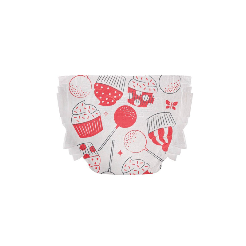 The Honest Company Clean Conscious Disposable Diapers In-RED-Ibly Delicious & So Fetch - Size 4 - 54ct