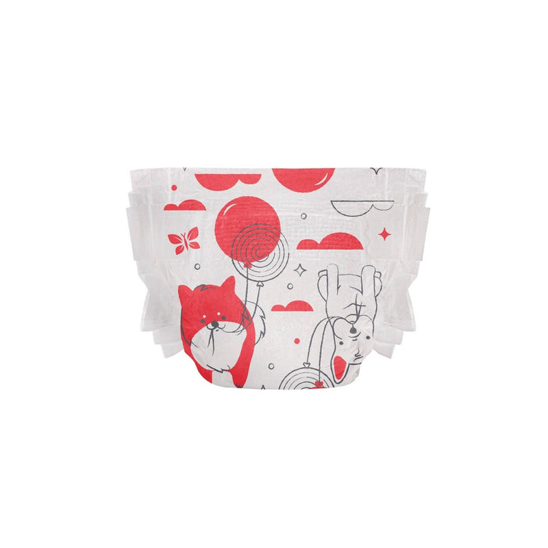The Honest Company Clean Conscious Disposable Diapers In-RED-Ibly Delicious & So Fetch - Size 4 - 54ct