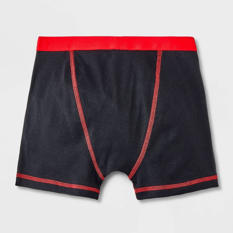 Boys' 10pk Striped Boxer Briefs - Cat & Jack Red/Blue M