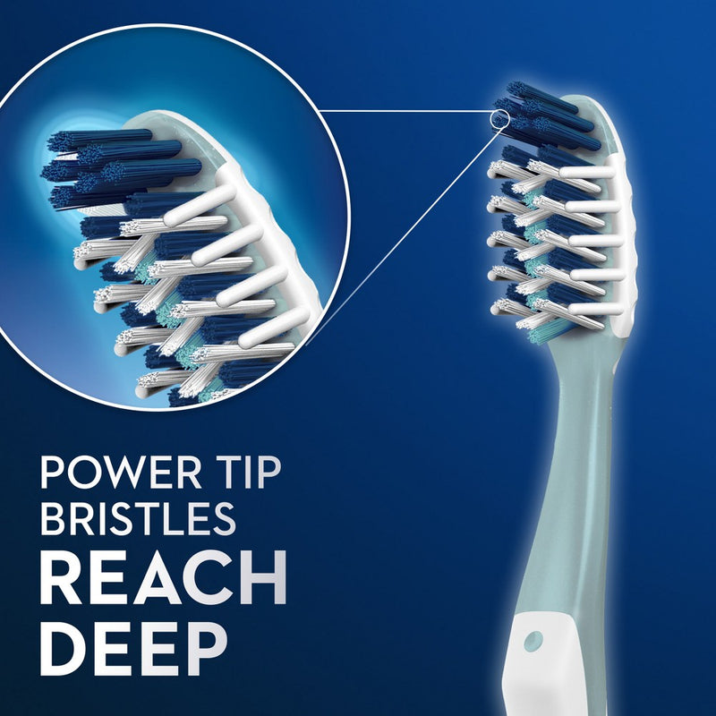 Oral-B CrossAction All In One Toothbrushes Medium - 4ct