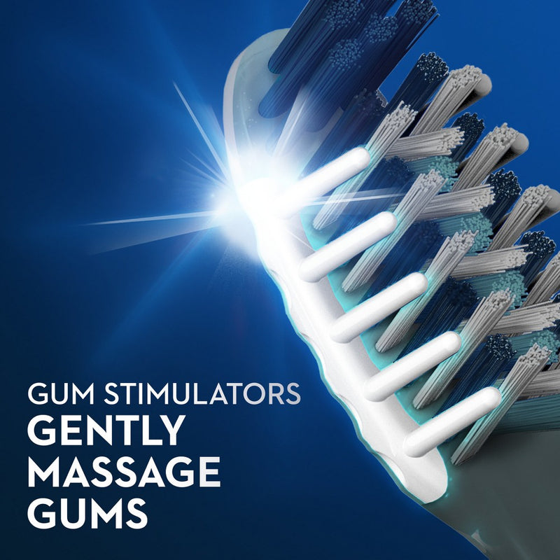 Oral-B CrossAction All In One Toothbrushes Medium - 4ct