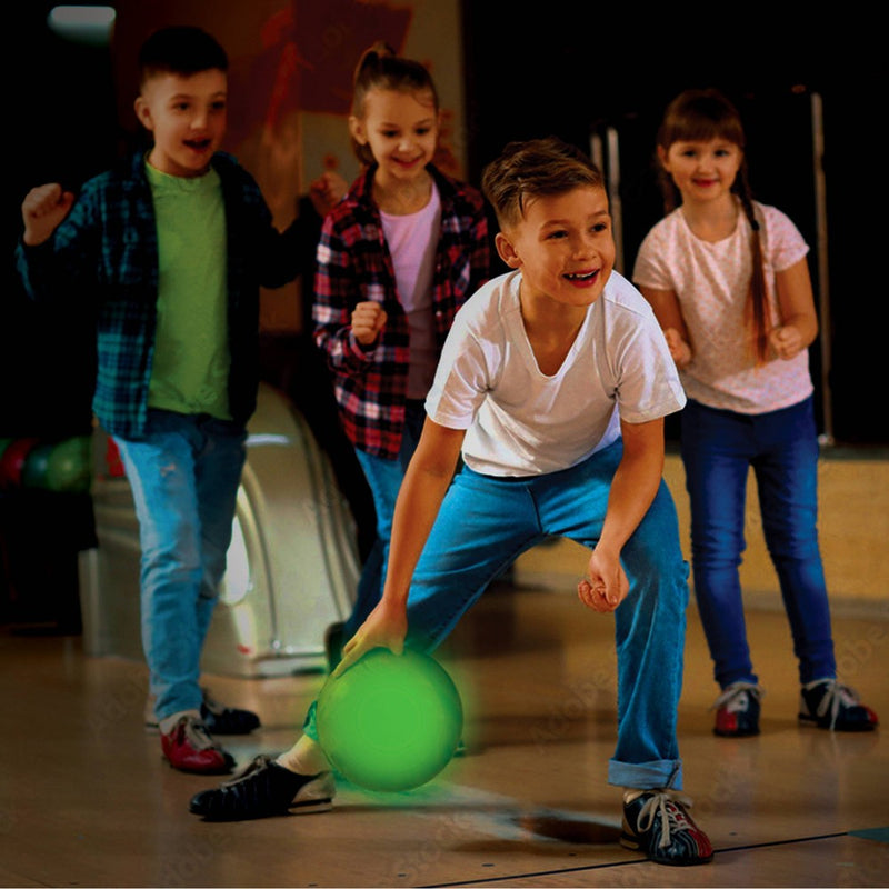 Glow Games LED Glow Lawn Bowling Set - 7pc