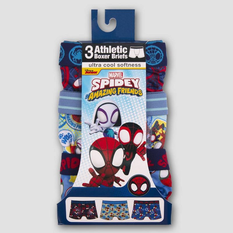Toddler Boys' Spider-Man 3pk Boxer Briefs - 4T
