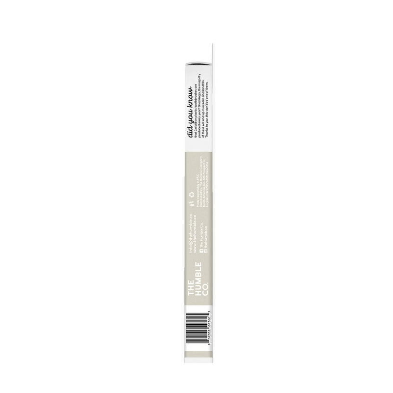 The Humble Co. Adult White Soft Toothbrush