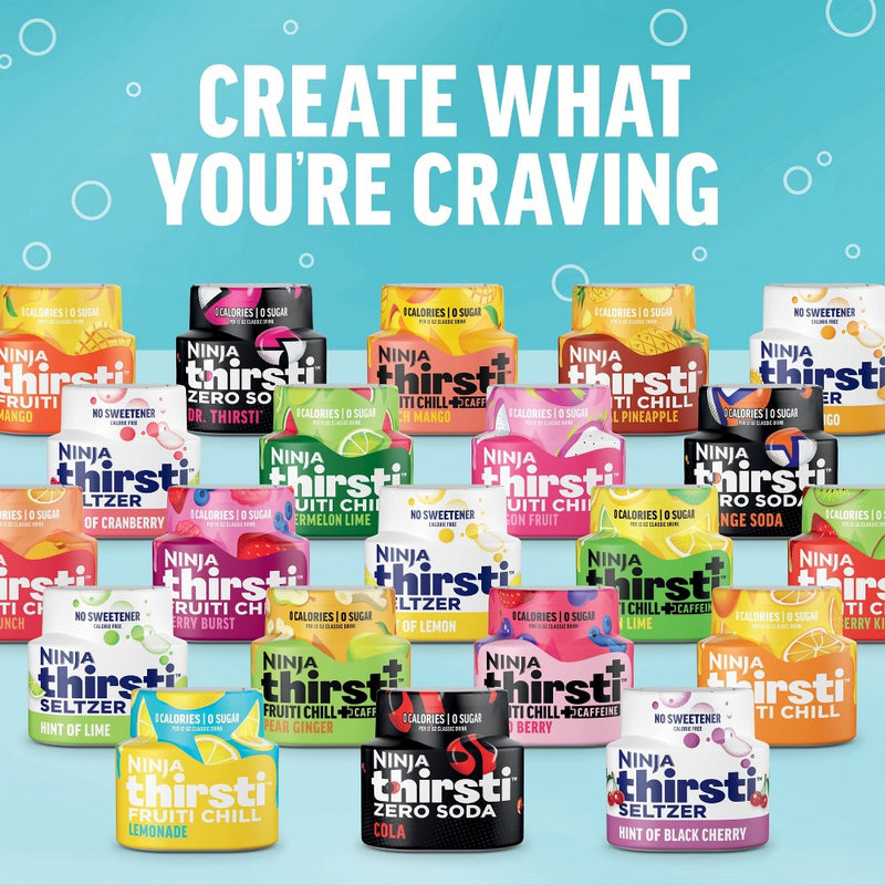 Ninja Thirsti ZERO SODA Dr. Thirsti Flavored Water Drops