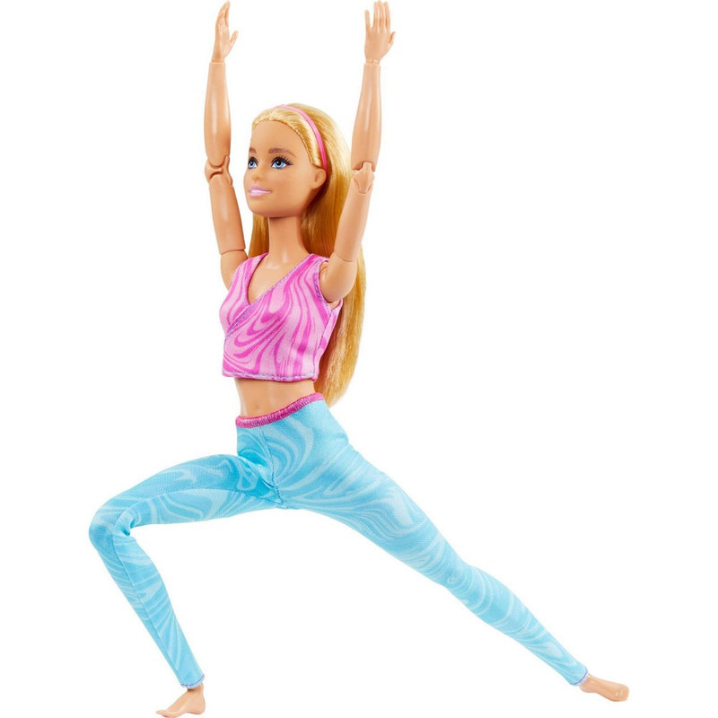 Barbie Made to Move Blonde Fashion Doll Wearing Removable Sports Top & Pants (Target Exclusive)