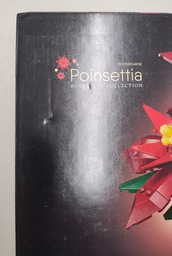 LEGO Icons Poinsettia Plant and Flower Centerpiece Table Decor 10370 SEE DETAILS