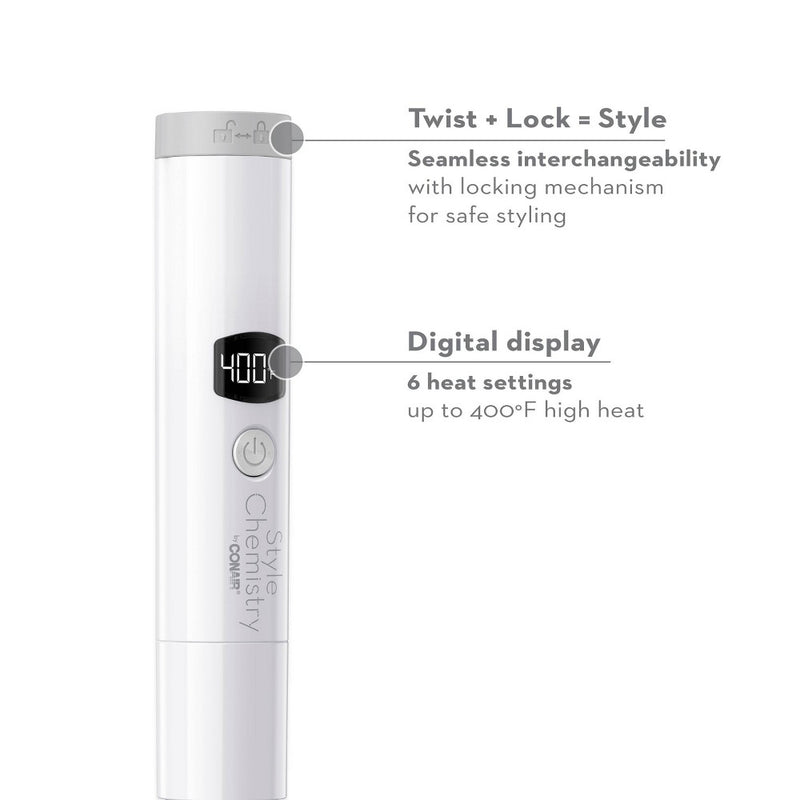 Conair Style Chemistry Starter Kit - Power Handle + Curling Iron - 1"
