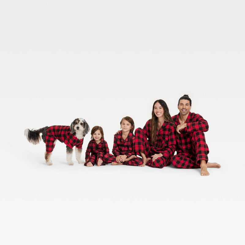 Reindeer Holiday Matching Family Pajama Wearable Blanket - Wondershop Brown