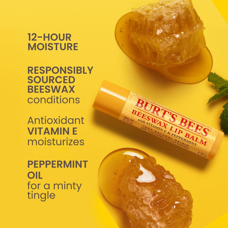 Burt's Bees Beeswax Lip Balm - 2ct/0.15oz