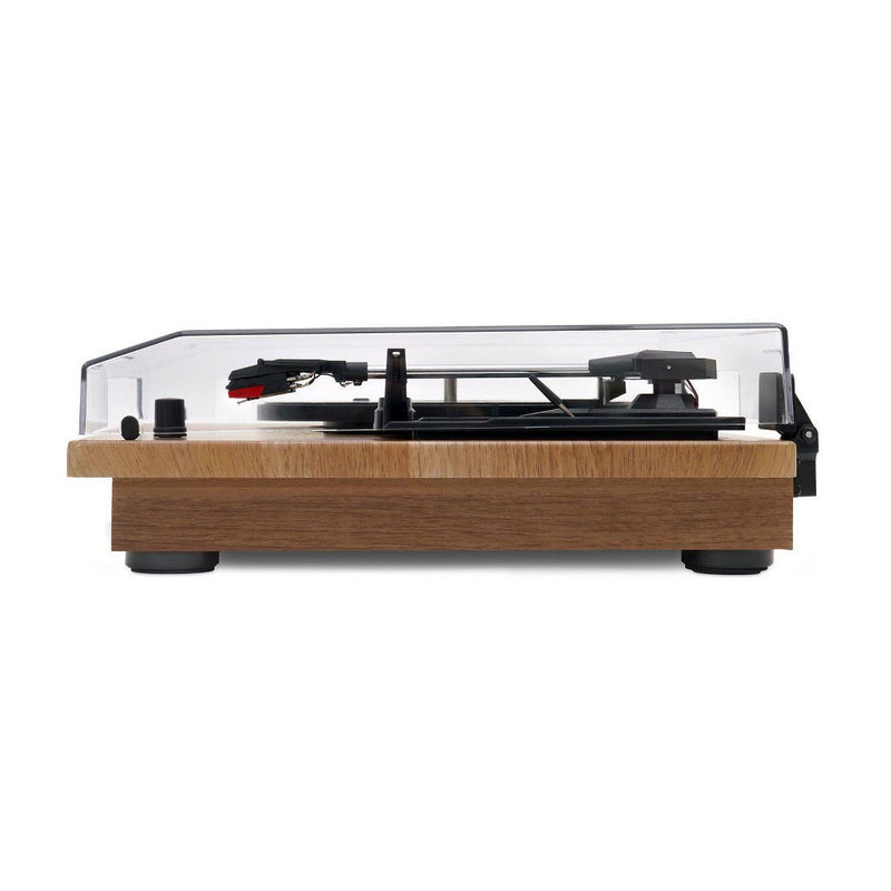 Victrola The Kingfield Bluetooth Record Player Shelf System w/Bookshelf Speakers