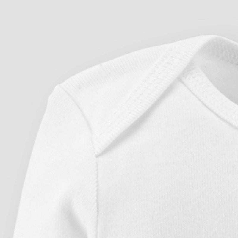 Carter's Just One You Baby 3pk Long Sleeve Bodysuit - White 3M
