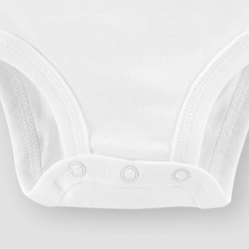 Carter's Just One You Baby 3pk Long Sleeve Bodysuit - White 3M