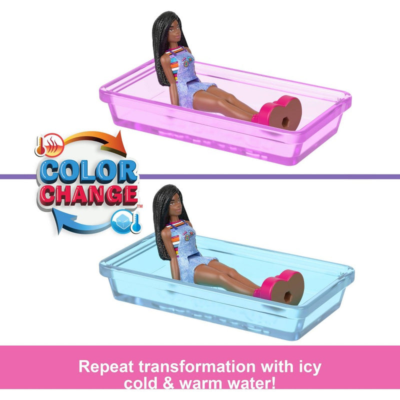 Barbie Mini BarbieLand Doll & Vehicle Set with 1.5" Doll & DreamCamper