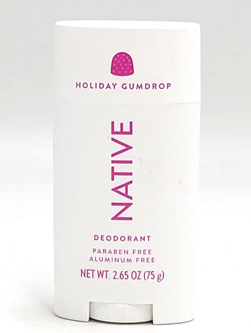 Native Limited Edition Aluminum Free Deodorant - Holiday Gumdrop - 2.65oz