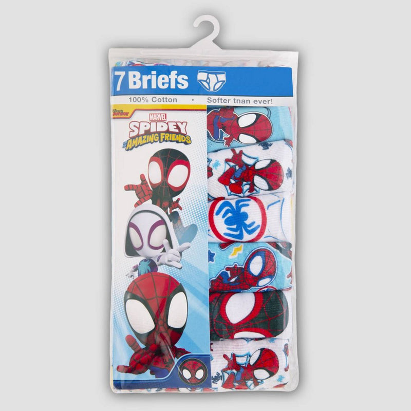 Toddler Boys' Marvel Spider-Man 7pk Underwear 4T