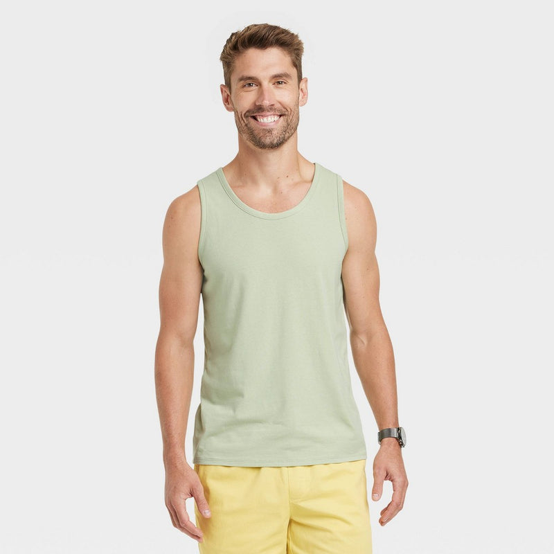 Men's Tank Top - Goodfellow & Co Light Green XXL