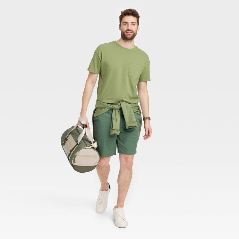 Men's Heavyweight T-Shirt Goodfellow & Co -Green S