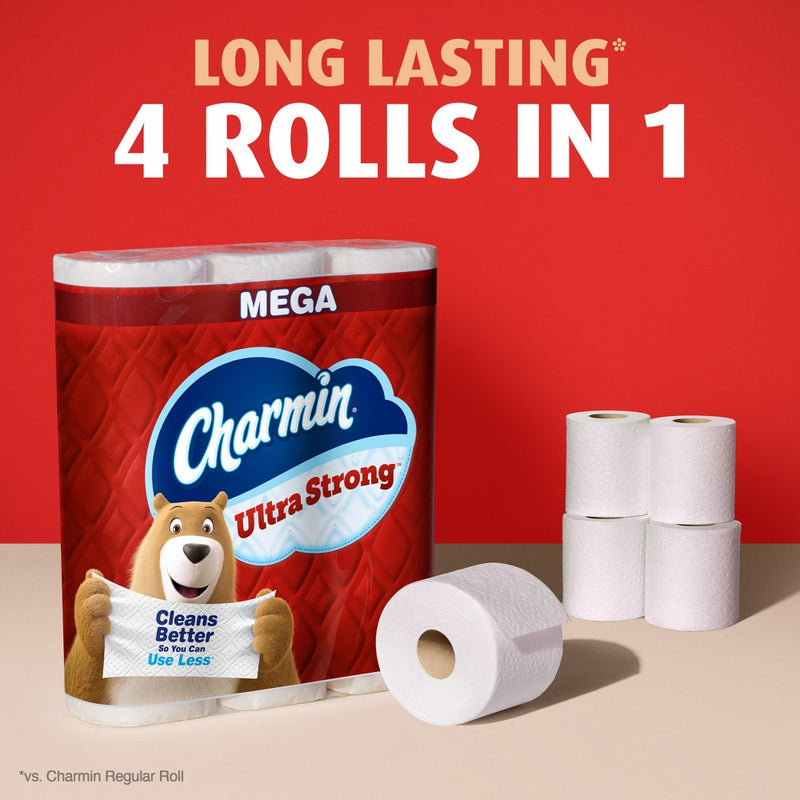 Charmin Ultra Strong Toilet Paper - 24 Mega Rolls