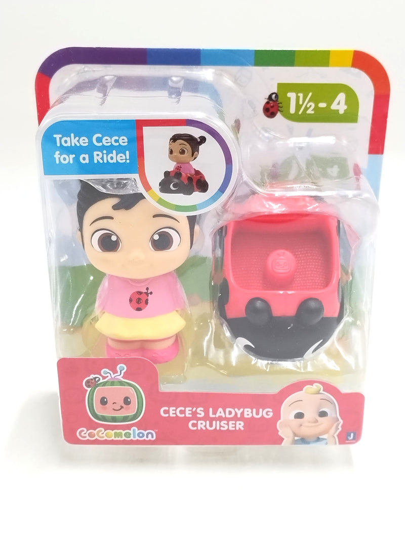 CoComelon CeCe's Ladybug Cruiser Mini Figure