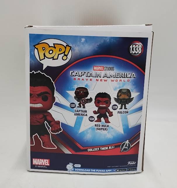 Funko Pop! Vinyl Super 6 in: Marvel - Red Hulk #1338 SEE DETAILS