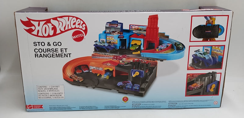 Hot Wheels Ultra Hots Sto & Go Trackset *SEE DETAILS*