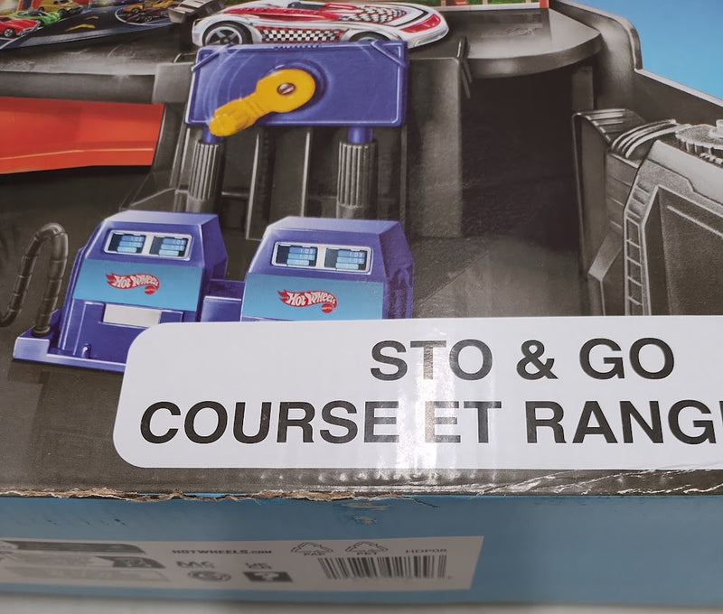 Hot Wheels Ultra Hots Sto & Go Trackset *SEE DETAILS*