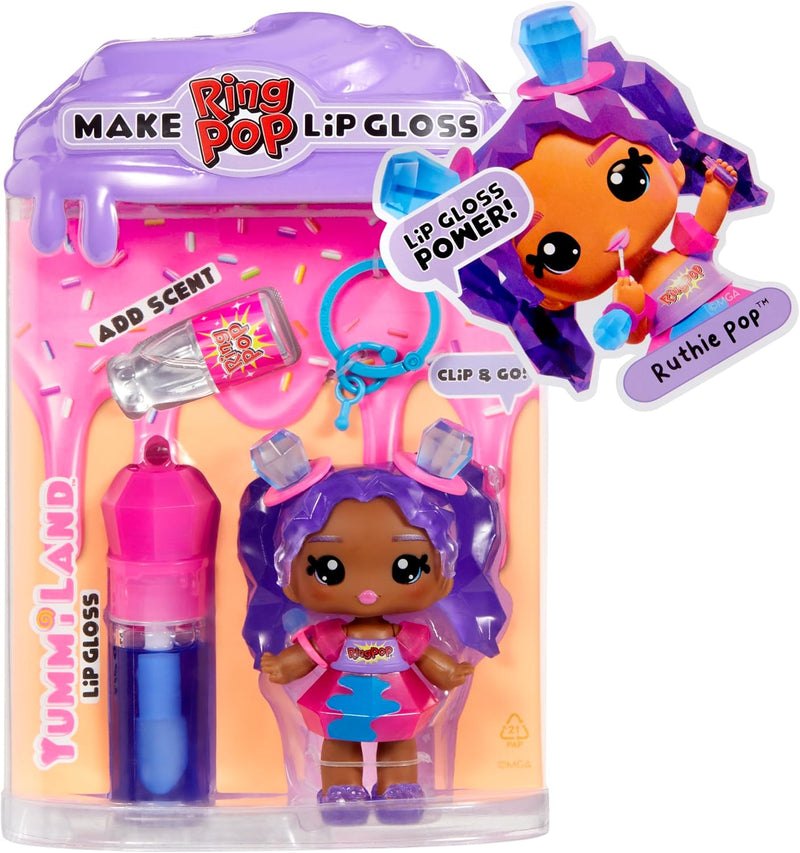 Yummiland x Licensed Sweets Lip Gloss Doll: Ring Pop
