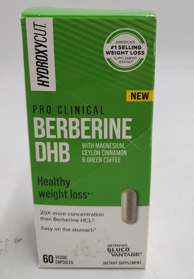 Hydroxycut Clinical Berberine DHB60 Capsules 30 Servings EXP: 07/2027 AFTER