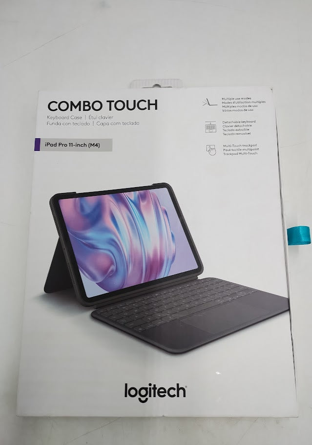 Logitech Combo Touch Keyboard Case for iPad Pro 11-inch (M4) - Graphite