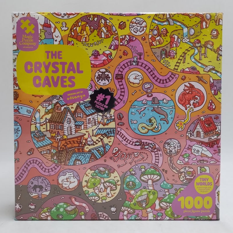 Magic Puzzle Company The Crystal Caves Jigsaw Puzzle - 1000pc