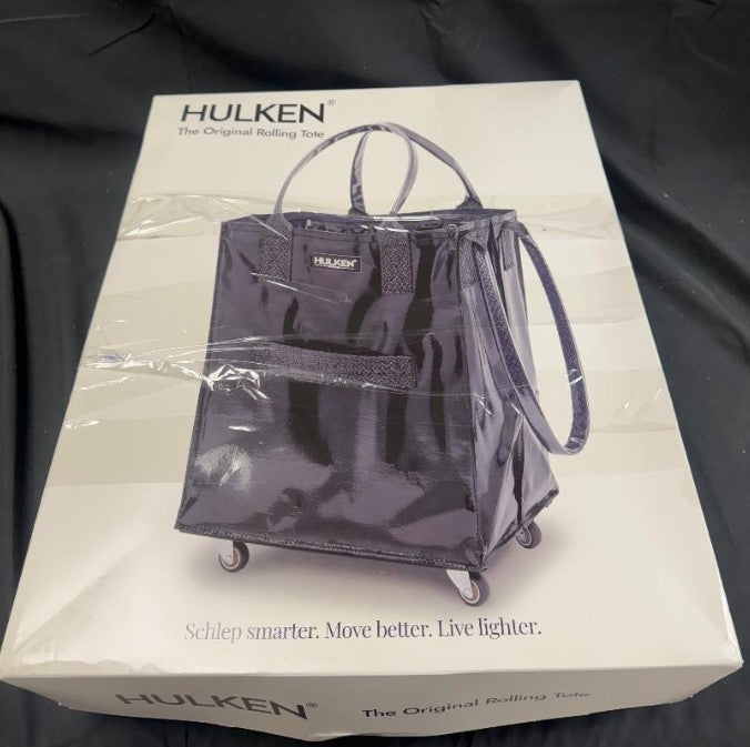HULKEN Original Rolling Tote Bag Medium Black SEE DETAILS (LOCAL PICKUP ONLY)
