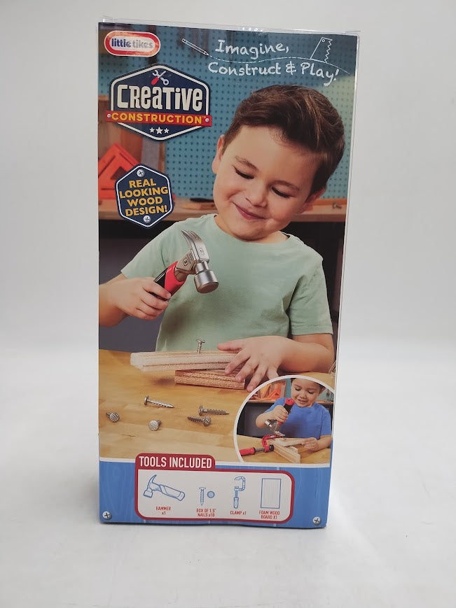 Little Tikes Creative Construction Hammer & Nail Set with 5 Accessories
