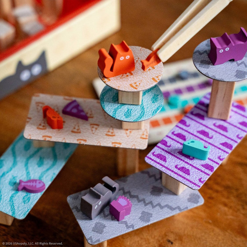 Cats Knocking Things Off Ledges Board Games