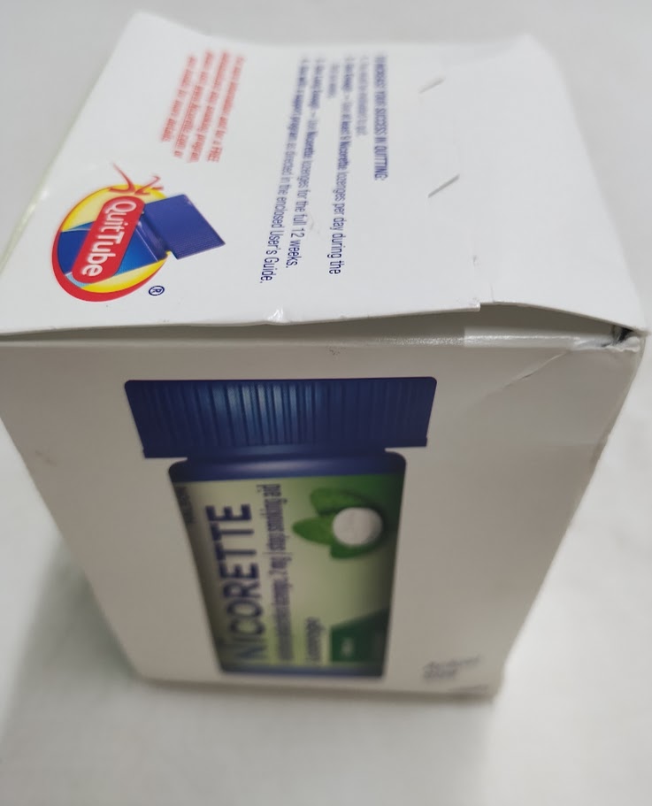 Nicorette 2MG Lozenges - Mint - 72ct: EXP:2027/JAN