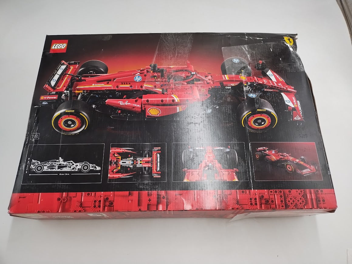 LEGO Technic Ferrari SF-24 F1 Car Model Kit for Adult F1 Fans 42207 SE ...