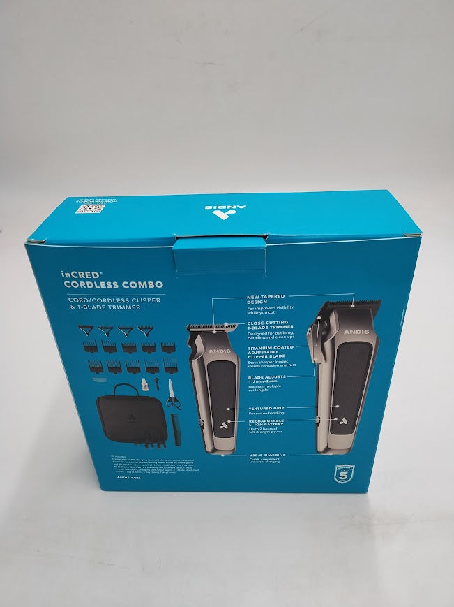 Andis inCred Cordless Combo Styling Kit - 23pc