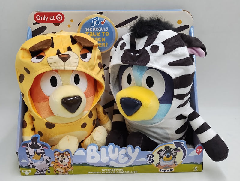 Bluey Siblings Interactive Plush - 2pk: Sound-Effect Fabric Toys SEE DETAILS