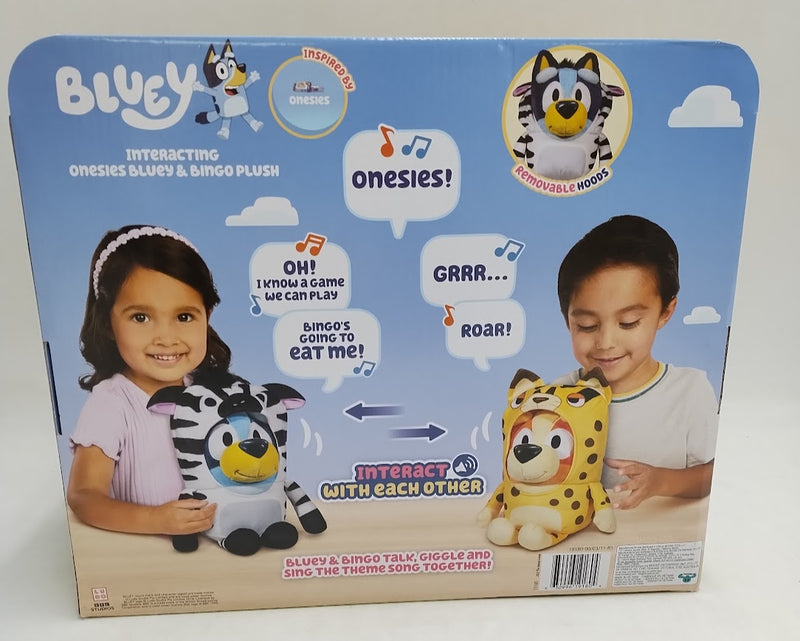 Bluey Siblings Interactive Plush - 2pk: Sound-Effect Fabric Toys SEE DETAILS